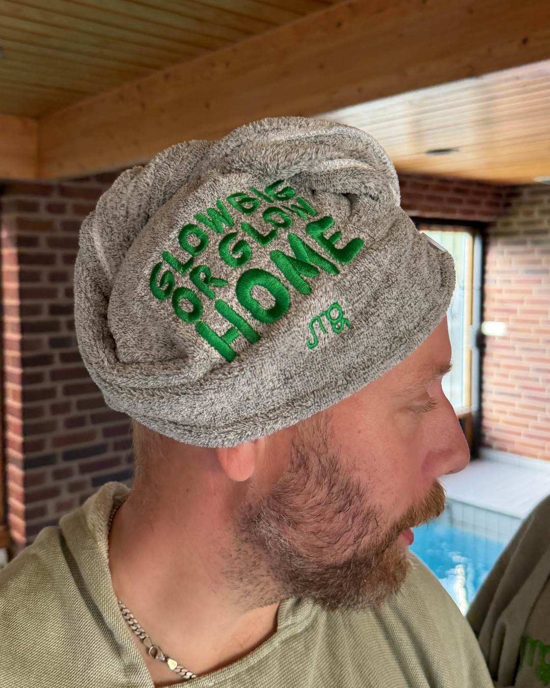 Handduks-turban