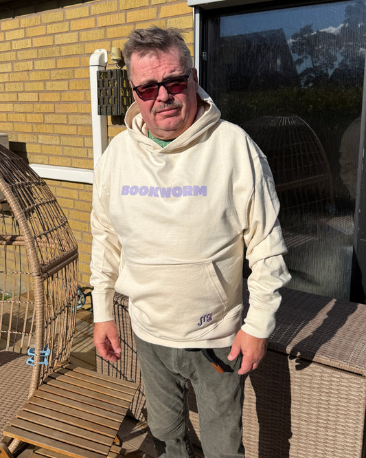 BOOKWORM Beige hoodie