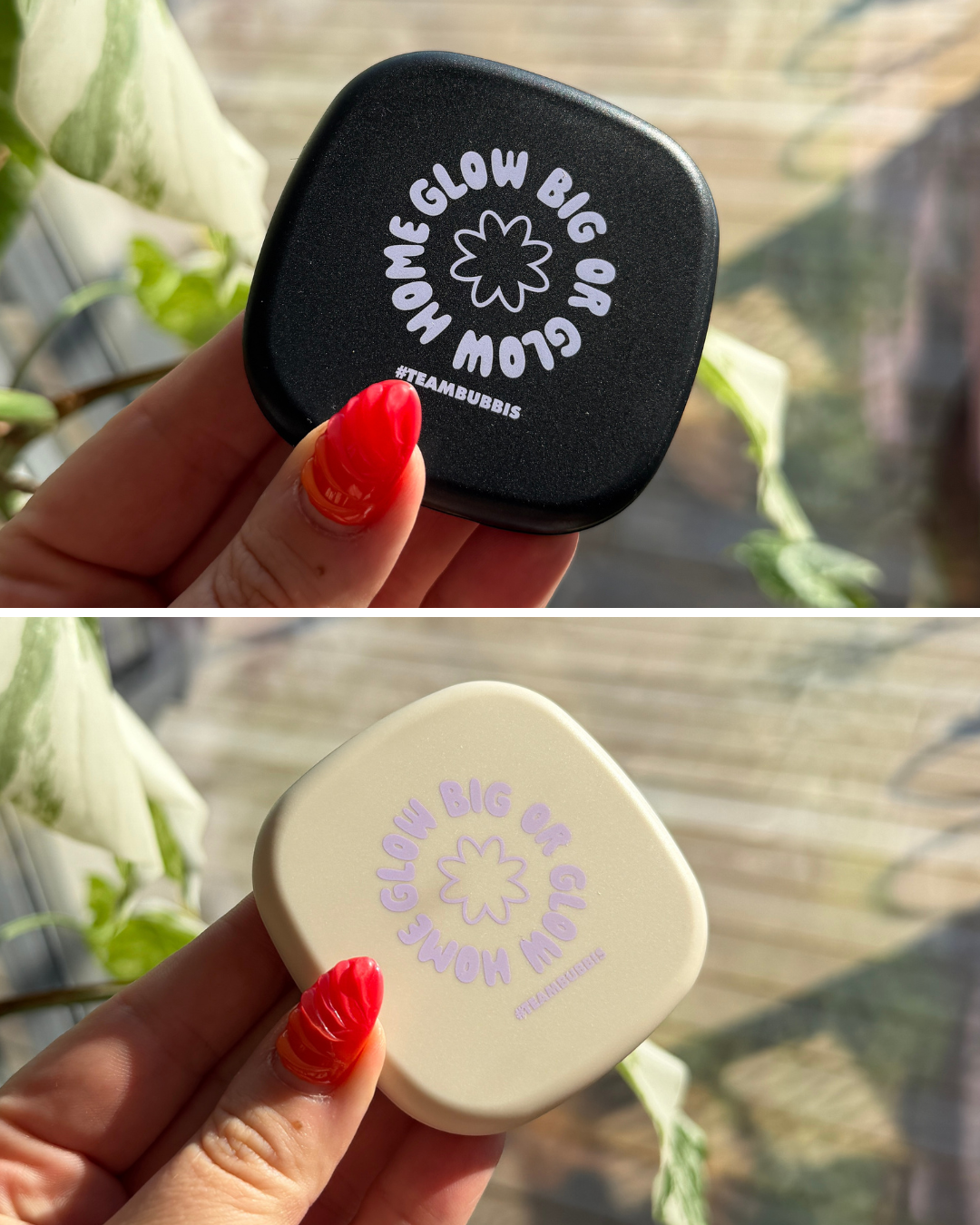 Kompakt spegel för handväskan