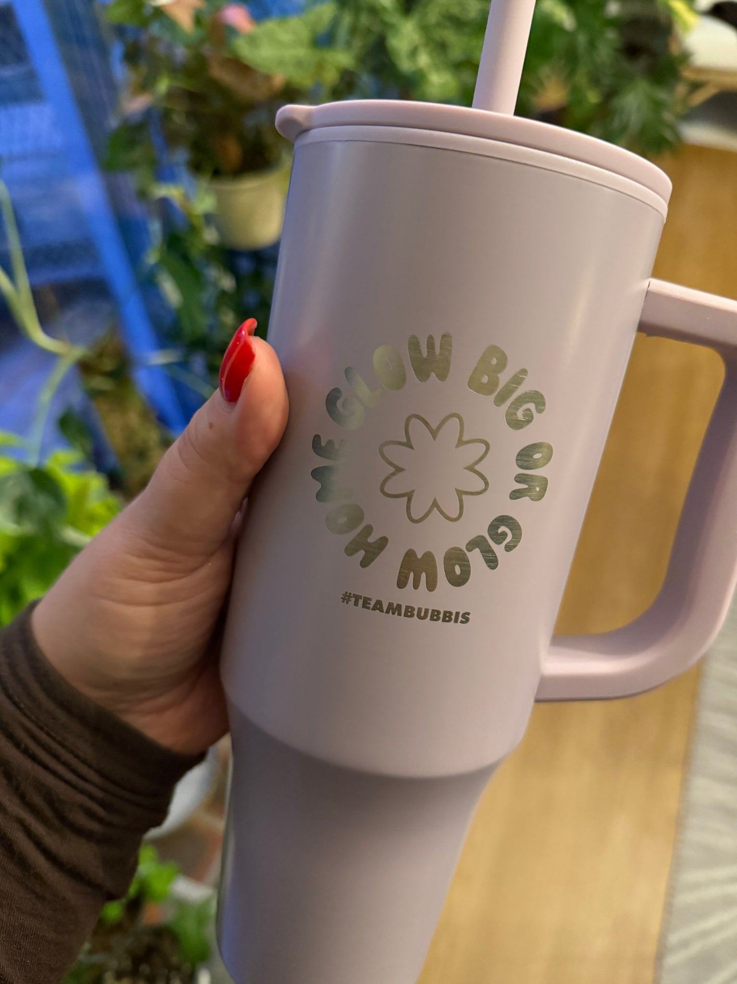 To go mugg: Glow big or Glow home