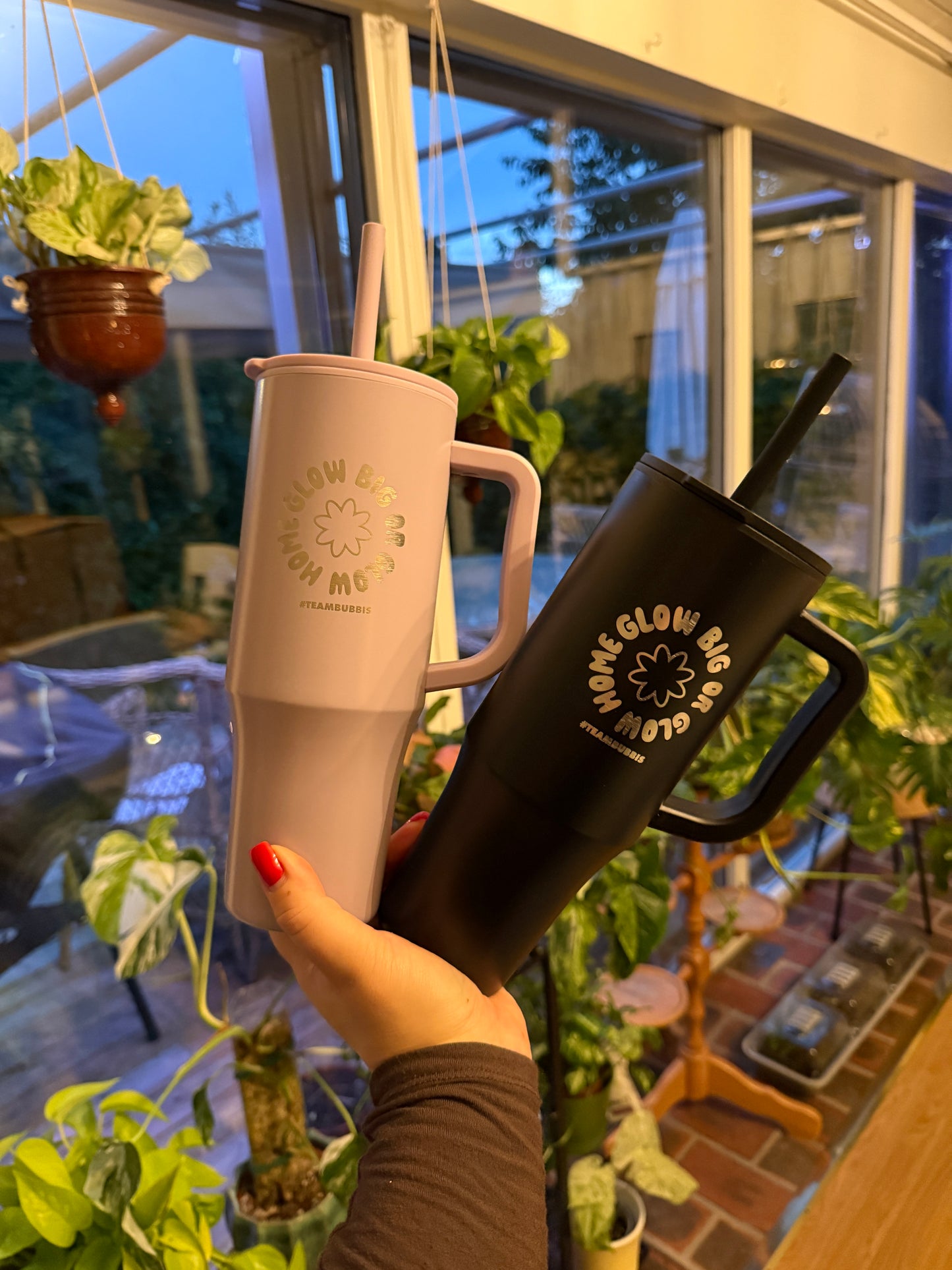 To go mugg: Glow big or Glow home