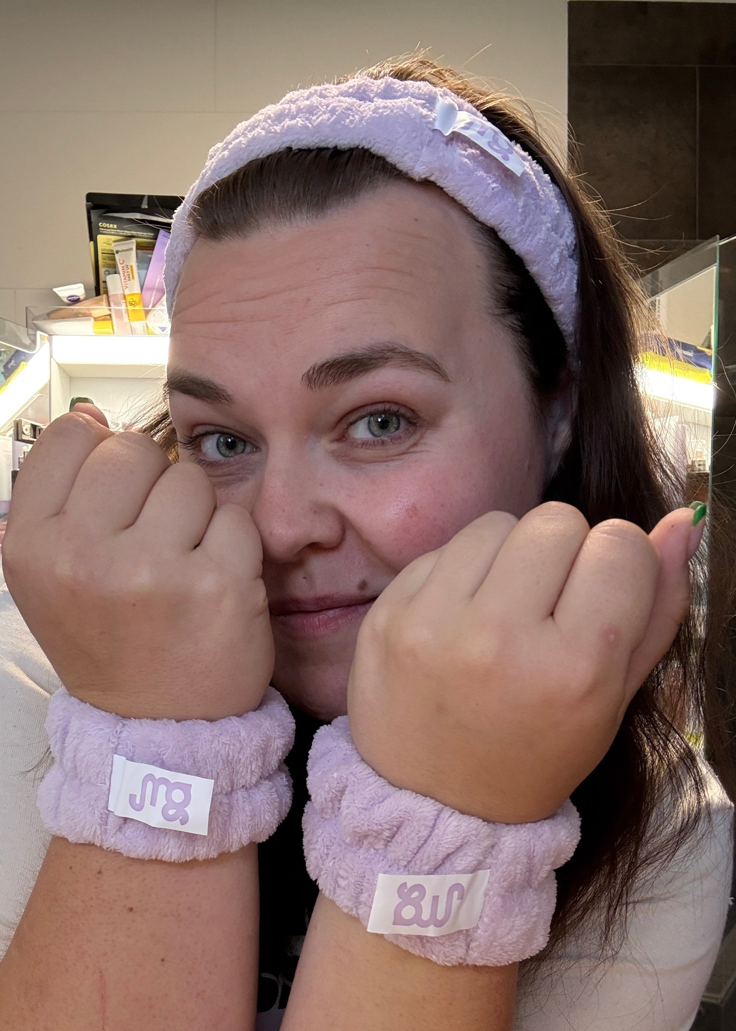 Hårband och handledsband-kit