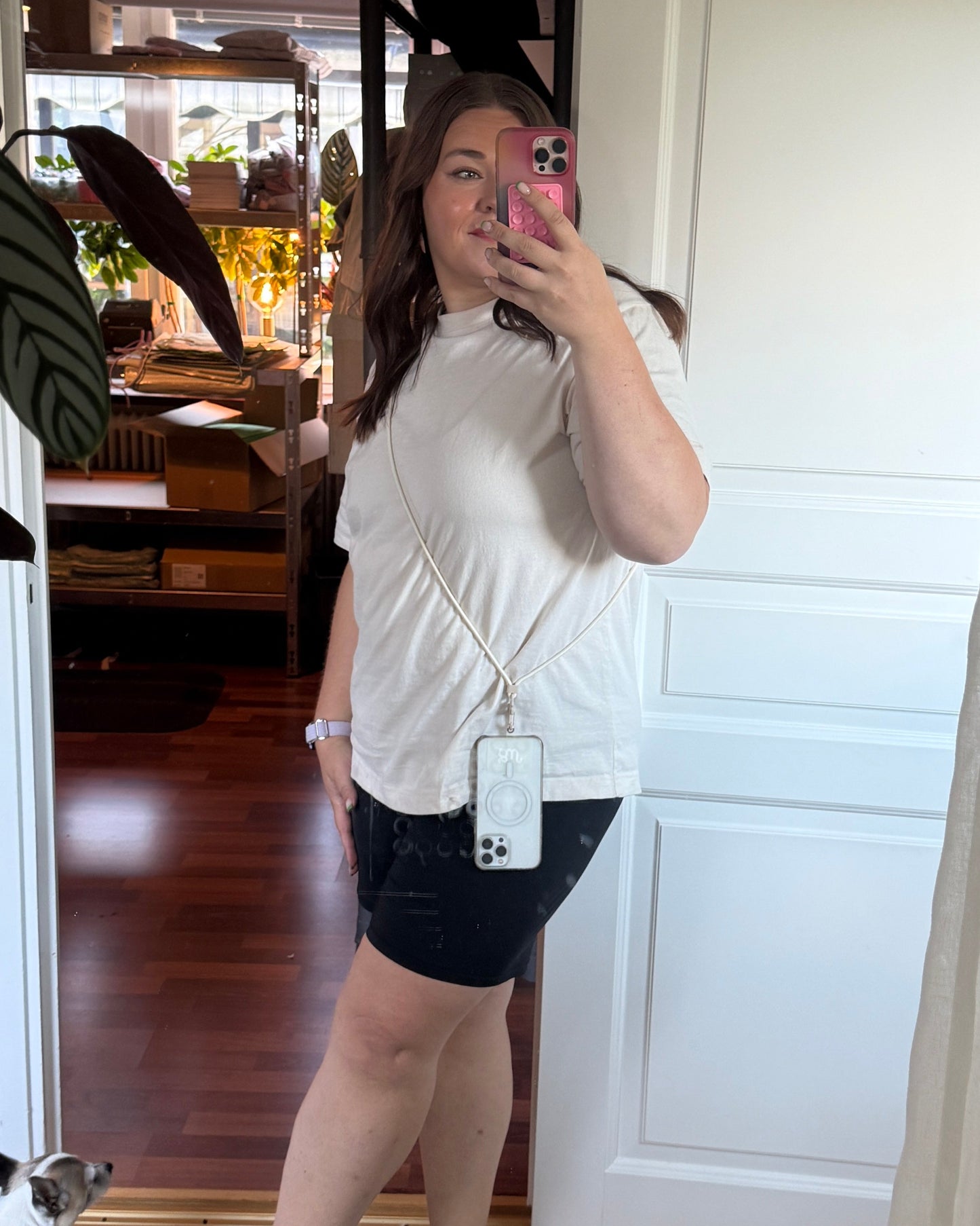 Crossbody telefon-snöre